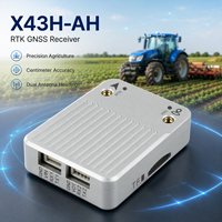 Récepteur GPS RTK haute précision, module GNSS RTK multifréquence, indice de protection IP54, température de fonctionnement de -45 à 75°C, communication réseau
