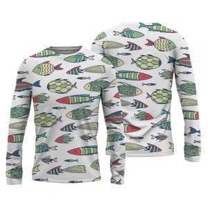 Chemises de pêche personnalisables pour hommes ODM/OEM à manches longues, séchage rapide, pour activités de plein air, randonnée, course, natation, chasse 2026 - Product Image 2