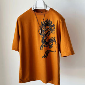 Camisetas con Diseño Personalizado, Camisetas Estampadas para Hombre, Impresión por Sublimación, Tejido de Poliéster/Algodón, Cuello en V, Manga Corta, Corte Holgado - Product Image 6