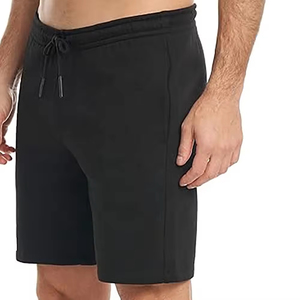 Shorts en molleton français de haute qualité pour hommes 2025-2026, en coton épais, style streetwear, avec impression sérigraphiée effet vieilli, service OEM disponible - Product Image 1