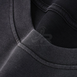 Camiseta de Talla Grande para Hombre con Lavado Ácido, Diseño de Logotipo Personalizado, 100% Algodón, Camiseta Lisa con Lavado Ácido a Precio de Mayoreo - Product Image 3