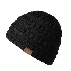 Comfortable Lightweight Jacquard Weave Unisex <b>Beanie</b> <b>Hat</b> 100% Acrylic Common Adjustable High Quality for Walking Travel Outdoor - Product Image 1