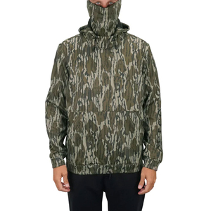 Custom Fishing Hoodie UPF50 Lightweight Quick Dry Moisture Wicking Mens Long Sleeve Polyester - Product Image 1
