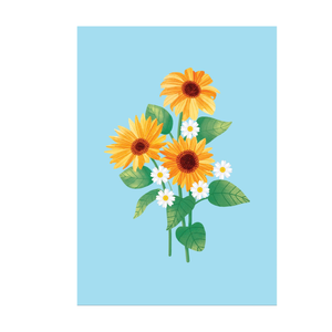 Carte de vœux Fleur de Soleil personnalisée, carte pop-up 3D avec enveloppe pour anniversaire ou événements de la Saint-Valentin, thème floral, artisanat en papier - Product Image 5