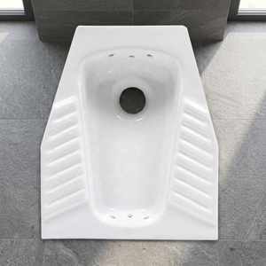 Vistaar 3 Hole Lebanese <b>Ceramic</b> Squatting <b>Pan</b> Eastern Indian Style Toilet WC Commode Export Quality Factory Supply - Product Image 5