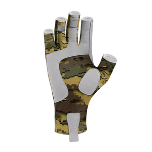 <b>Waterproof</b> Breathable High Quality Touch Screen Fishing <b>Gloves</b> for Unisex Insulated All Seasons with Hook & Loop Closure - Product Image 5