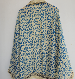 Paréos et foulards en coton imprimé à la main style bohème, légers, pour l'été, la plage, ethniques, vente en gros - Product Image 3