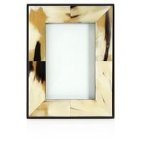 Cadre photo MDF style vintage haut de gamme avec incrustation de corne, taille 5x7, écologique, fait main, prix de gros usine