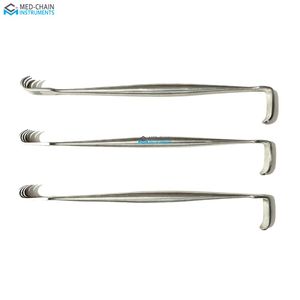 ชุดเครื่องมือผ่าตัด Senn Mueller Kilner แบบ 3 ชิ้น 3 ง่ามคม ขนาด 16 ซม. ทำจากสแตนเลส - Product Image 6