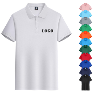 T-shirts de golf personnalisés pour hommes, nouveau design OEM, col brodé avec logo, anti-plis, décontractés, sportifs, respirants, coupe ajustée, couleur unie - Product Image 2