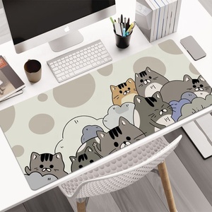 Chuột Pad Quá Khổ Mèo Văn Phòng Bàn Mat Dễ Thương Bàn Phím Máy Tính Mat Cho Bé Trai Và Cô Gái Phim Hoạt Hình Sinh Viên Bàn Mat - Product Image 1