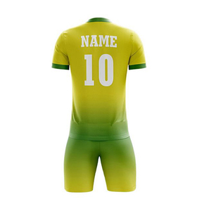Uniforme de Fútbol al por Mayor, Conjunto de Camiseta de Fútbol Personalizada Sublimada, Ropa Deportiva de Manga Corta con Impresión del Nombre del Equipo, OEM, ODM, Marca Privada - Product Image 3