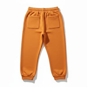 Pantalones Deportivos Naranja para Hombre PRO ENTERPRISES, Cintura Elástica Antiestática, Cintura Alta, Bolsillos Laterales, Joggers Casuales de Otoño, Tejido de Algodón - Product Image 4