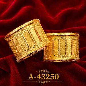 Gold Color <b>Silver</b> Plated <b>Bangle</b> <b>Bracelet</b> Textured Floral Pattern Women Jewelry Gift - Product Image 3