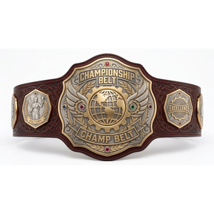 Ceinture de champion premium personnalisée OEM ODM, prix d'usine, finition de haute qualité, design durable pour les événements sportifs - Product Image 1