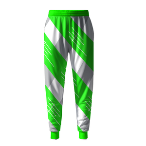 Pantalones Deportivos para Hombre con Estampado de Llamas Azules, Cintura Elástica, Casuales, Sublimados, de Poliéster Transpirable, para Verano - Product Image 2