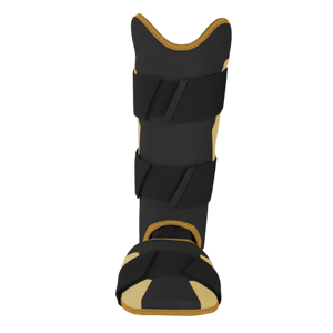 Protège-jambes de baseball en cuir PU avec fermeture auto-agrippante – Protection professionnelle pour l'entraînement sportif des adultes toutes saisons - Product Image 1