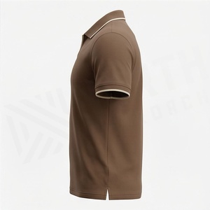 เสื้อโปโลผู้ชายผ้าฝ้ายไซส์ใหญ่สำหรับกีฬากอล์ฟ ระบายอากาศได้ดี แขนสั้น สตรีทแวร์ สีสันปรับแต่งได้ เสื้อผ้าสำหรับออกกำลังกาย - Product Image 3