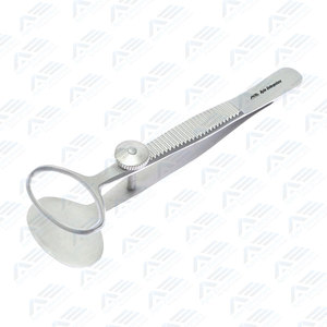 Con punta en forma de cureta 10,6 cm Espéculo de acero inoxidable Instrumentos oftálmicos Instrumentos médicos Equipos médicos - Product Image 1