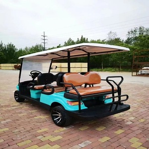 Voiturette de golf électrique 3-4 places avec frein hydraulique, caisse de chargement en aluminium, certifiée CE, autonomie de 90 km, batterie 48V, vitesse de 30-50 km/h - Product Image 4