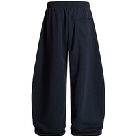 Pantalon Baggy Homme en Gros, Survêtement Rayé Coupe Ample Style Streetwear, Impression Personnalisée, Broderie Logo, OEM, 100% Coton