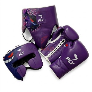 Ensemble de boxe Fly de pointe, neuf, imprimé, pour entraînement et sparring, en cuir professionnel sur mesure, super confortable, dernier modèle - Product Image 1