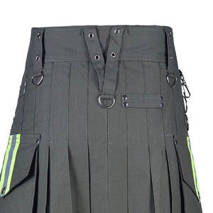 กิ๊ตส์ทำมือสไตล์สก็อตปี 2026 สีเขียวมะกอกสำหรับนักดับเพลิง, กิ๊ตส์นักดับเพลิง - Product Image 6