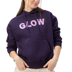 Sweat-shirt à capuche surdimensionné personnalisé pour femmes grandes tailles, streetwear écologique, mode décontractée, impression de logo personnalisée - Product Image 1