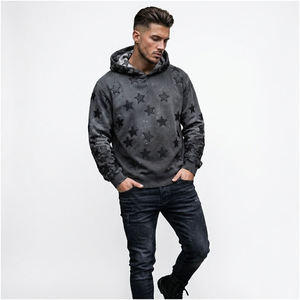OEM ODM Custom Logo <b>Men's</b> 100% Cotton Plus Size Hoodie Sweatshirt <b>Pullover</b> Screen DTG Print Embroidery Unisex Hoodies - Product Image 3
