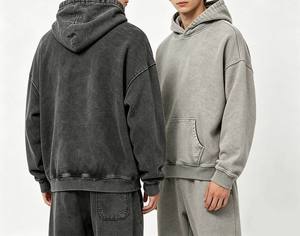 Fabricant de vêtements en molleton de coton de mode urbaine haut de gamme sur mesure, production OEM - Product Image 4