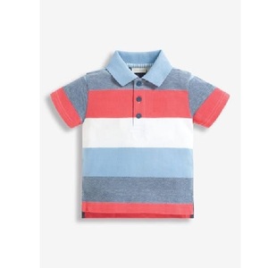 คอลเลคชั่นฤดูใบไม้ร่วงและฤดูใบไม้ผลิ เสื้อยืดแขนยาวสไตล์เกาหลีสำหรับผู้ชายและเด็ก เสื้อโปโลเด็กชายดีไซน์ใหม่ ผู้จัดจำหน่ายจากบังกลาเทศ - Product Image 5