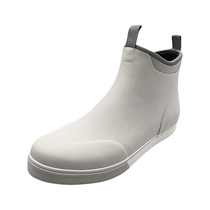 Bottes <span class=keywords><strong>de</strong></span> pont imperméables unisexes <span class=keywords><strong>de</strong></span> 6 pouces avec doublure respirante et antidérapante, bottes <span class=keywords><strong>de</strong></span> pluie à <span class=keywords><strong>la</strong></span> cheville en caoutchouc injecté en néoprène pour <span class=keywords><strong>la</strong></span> pêche et <span class=keywords><strong>la</strong></span> navigation <span class=keywords><strong>de</strong></span> plaisance - Product Image 2