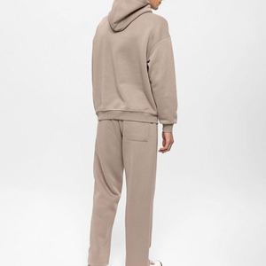 Nuevo Conjunto Deportivo Holgado de Moda, Fabricante de Conjuntos Deportivos de Algodón de Alta Calidad para Hombre, con Sudadera con Capucha y Pantalón, Conjunto de Dos Piezas - Product Image 3