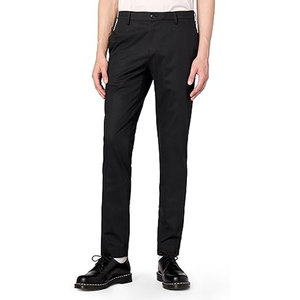 Pantalones Chinos Elásticos de Corte Ajustado para Hombre, Cómodos, de Mezcla de Algodón, Casuales, para Oficina, Trabajo, Ropa de Calle Moderna - Product Image 3