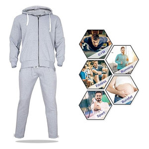 Ensemble de survêtement d'hiver 2 pièces pour homme, décontracté, avec sweat à capuche zippé, idéal pour la gym, les voyages et le quotidien - Product Image 5