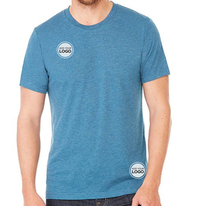 T-shirt à manches courtes pour homme, coupe ajustée, col rond, 100% coton Pima, séchage rapide, respirant et léger - Product Image 3