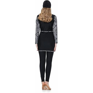 Custom Burkinis Set <b>Full</b> Covered Muslim Swimsuit <b>Hijab</b> Muslim Swimwear Women Swimsuit Burkinis 2026 Modest Swimwear - Product Image 3