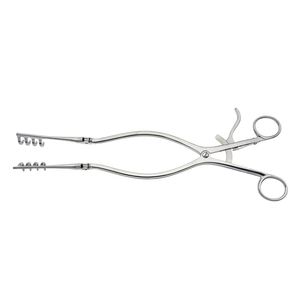 Retractor Beckmann-Adson Premium de Acero Inoxidable, Reutilizable, con Bisagras, 4x4, con Puntas Afiladas y Redondeadas - Product Image 4