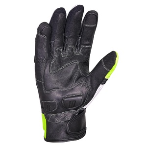 Gants de moto en cuir pour sports motorisés, course, compatibles écran tactile, pour hommes et femmes, noirs, prix de gros - Product Image 3