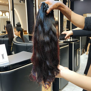 Extensiones de cabello humano recto de cabello virgen peruano indio de Malasia brasileño, tejido de cabello brasileño sin procesar al por mayor - Product Image 6