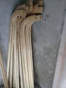 Bâtons de hockey sur roulettes en bois 2026 pour jeunes, qualité supérieure, meilleur prix, fibre de verre tressée, Eoin Winston Sports Sialkot - Product Image 2