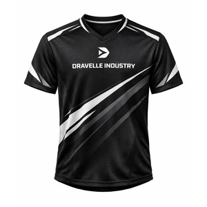 Camiseta de Esports Sublimada Personalizada OEM, Transpirable, Ecológica, de Secado Rápido, Unisex, de Poliéster, para Juegos, Ropa Deportiva Premium para Equipos, Dravelle - Product Image 4