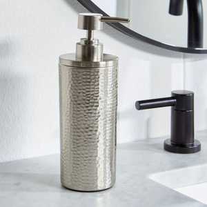 Easy Cleaning Polish Stainless Steel Lotion Dispenser Bottle Easy <b>Hand</b> <b>Pump</b> Durable <b>Water</b> Resistance Lotion Dispenser Countertop - Product Image 2