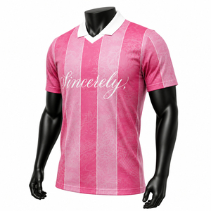 เสื้อฟุตบอลผู้ชาย เสื้อกีฬาผู้ชาย แห้งเร็ว เสื้อฝึกซ้อมฟุตบอล สกรีนโลโก้ได้ ราคาถูก พร้อมบริการ OEM - Product Image 3