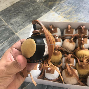 หมวกนกอินทรีสไตล์อาหรับหนังนิ่มแบบมีฮู้ดสำหรับล่าสัตว์ - Product Image 6