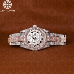 Charm Jewells – montre mécanique de luxe pour hommes, en acier inoxydable, boîtier carré, cadran analogique de 40mm, verre, fermoir papillon, 10 bars, date automatique - Product Image 1