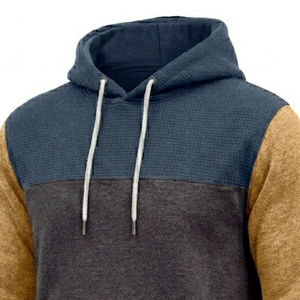 Sweat à capuche longue queue personnalisé en tissu polaire, avec logo sur mesure, production OEM/ODM - Product Image 5