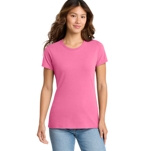 Camiseta de Mujer Ajustada, Ligera, de Algodón, Cuello Redondo, Informal, Marca Privada, Proveedor Mayorista OEM, Directo de Fábrica - Product Image 5