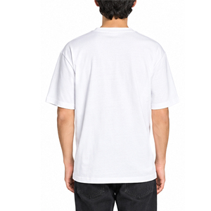เสื้อยืดผู้ชายผ้าฝ้าย 100% พิมพ์ลายกราฟิก สั่งพิมพ์ได้ตามต้องการ เสื้อยืดคอกลมแขนสั้นทรงโอเวอร์ไซส์ สไตล์สตรีทแวร์ รับผลิตแบบ OEM ODM เสื้อยืดผู้ชาย - Product Image 4