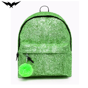 Lightweight Waterproof Student Backpack Custom Logo Durable Teenager School Book <b>Bag</b> Fashion Glitter Backpack - Product Image 1